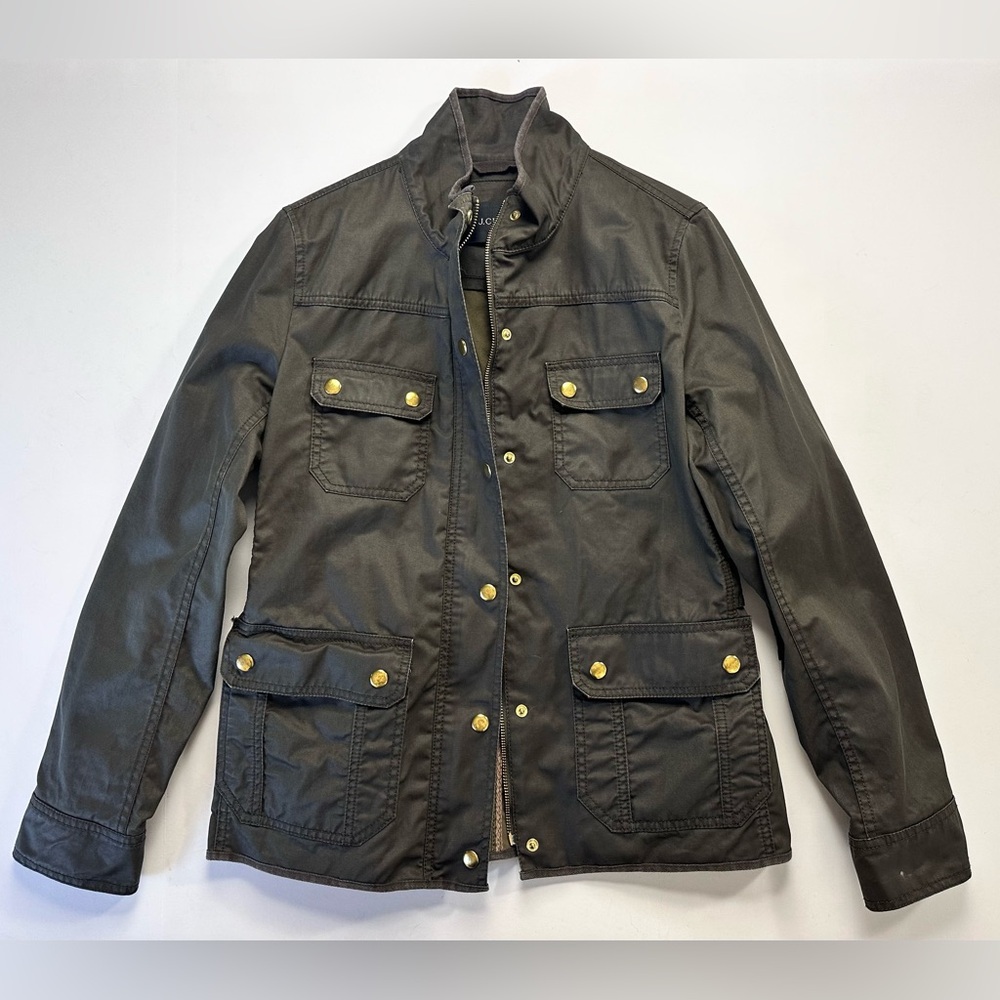 J. Crew Dark Brown Utility Jacket